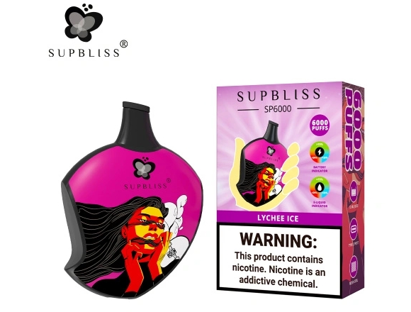Fumot Supbliss SP6000 Wegwerp Vape-Pod | Lychee-IJs: De Perfecte Combinatie van Smaak en Duurzaamheid in 2025