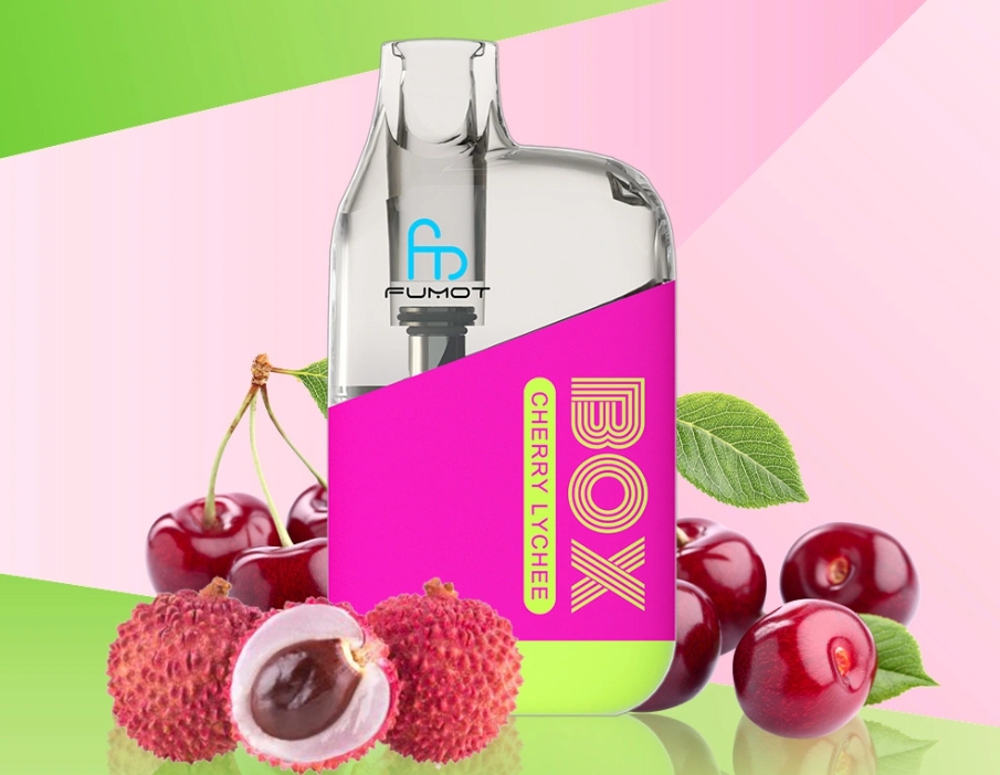 Fumot Original RandM Tornado Box 10000 Vape - kersenlychee: Een Frisse Revolutie in de Nederlandse Dampwereld