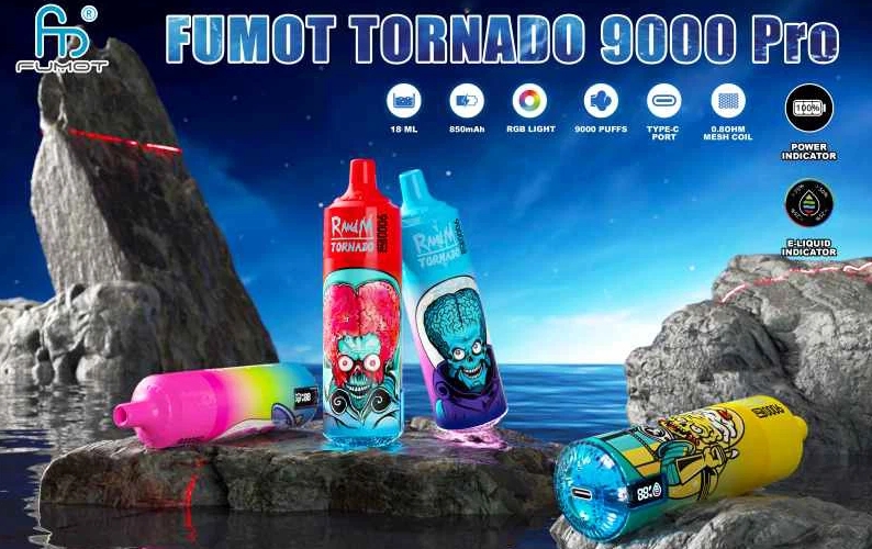 RandM Tornado 9000 Pro Vape - Ananas: De Ultieme Frisse Revolutie voor de Nederlandse Vaper in 2025