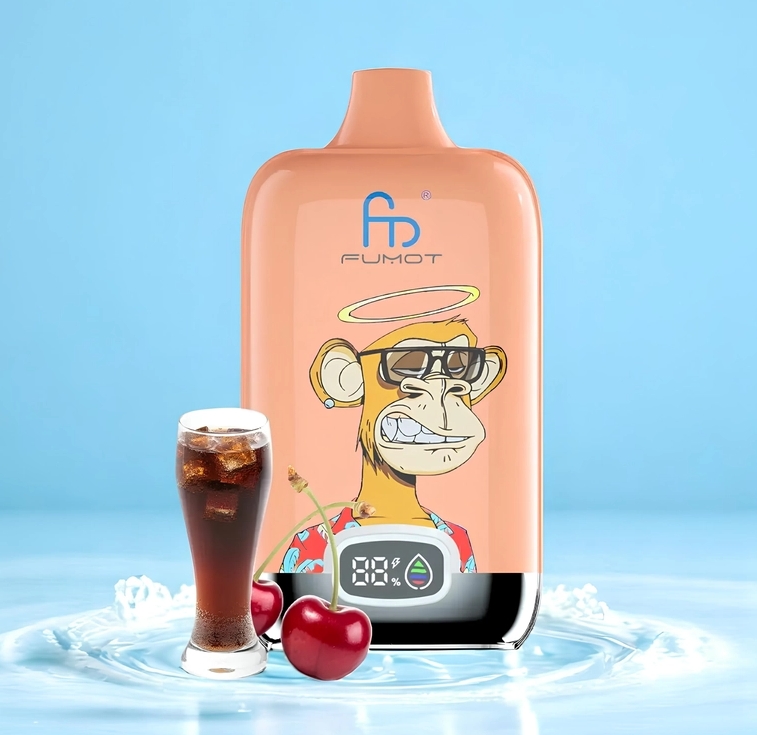 De Fumot Original RandM Digital Box 12000: Een Kersen-Cola Sensatie Die Lang Meegaat