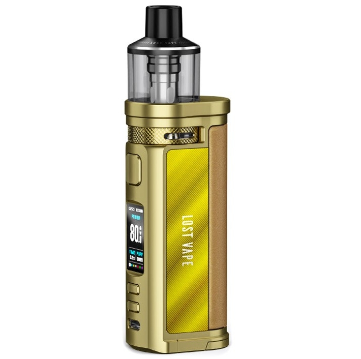 Lost Vape Centaurus Q80 Pod Mod: A Fényes Arany Örök Dicsőség, aki Magyar Stílussal Vapizik
