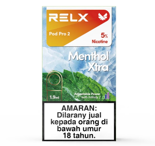 RELX Pod Pro 2: Je Frisse Smaakontwikkeling in een Premium Pakket (Specifiek: Menthol Extra)