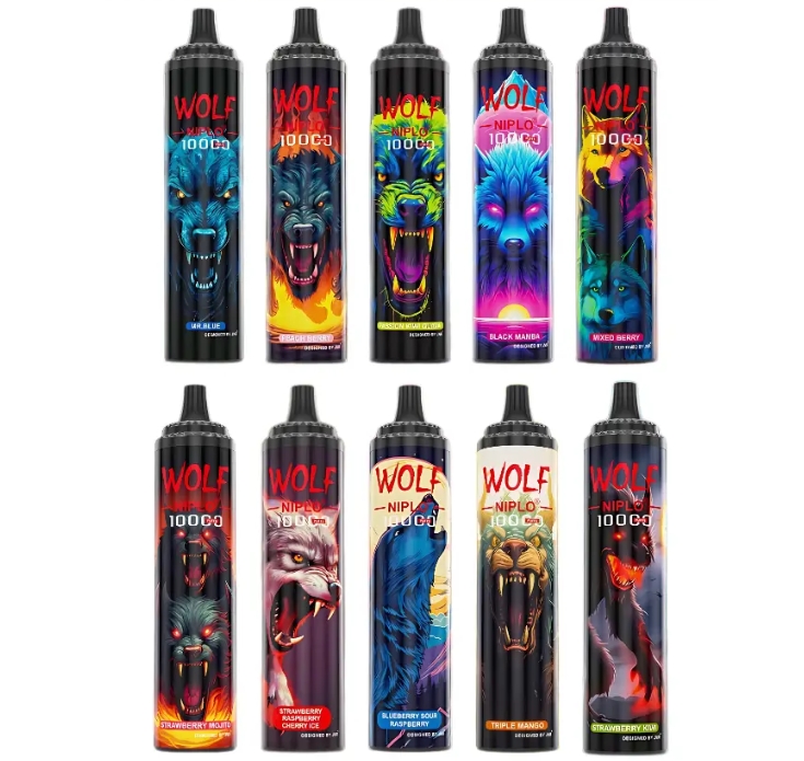JNR WOLF NIPLO 10000 Puffs - Citroen & Limoen | Wegwerp Damp: De Perfecte Companon voor Nederlandse Vape-Enthusiasten