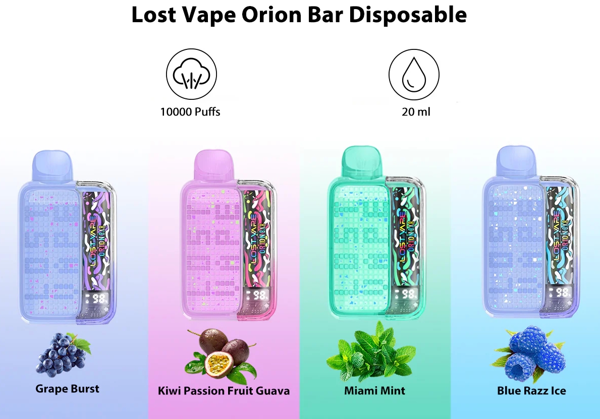 Een Frisse Revolutie in Vapen: Ontdek de Lost Vape Orion Bar 10000 - Miami Mint