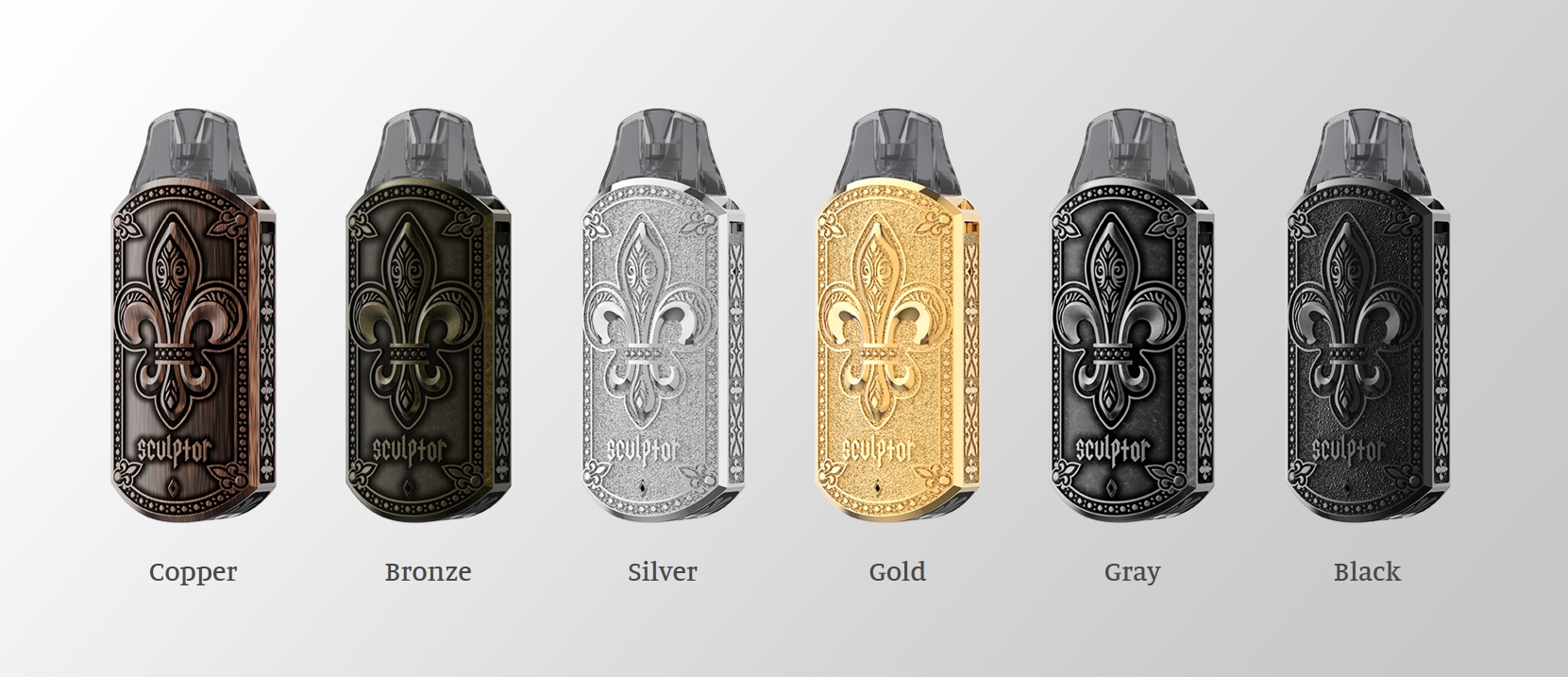 UWELL SCULPTOR Pod-systeem Vape - Grijs: Een Prachtige Samenstelling van Stijl en Functie