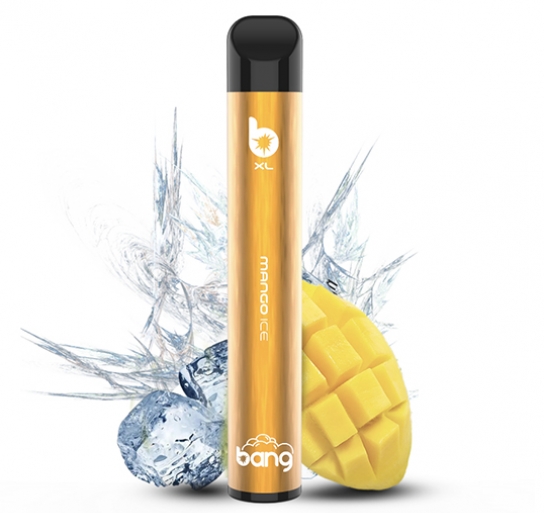 Bang XL 600 Puffs Vape – mango ijs: De ultieme tropische smaakexplosie, ultra-draagbaar design