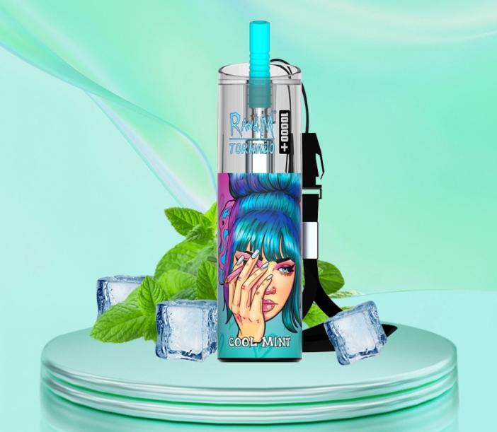 De Frisse Revolutie: Ontdek de RandM Tornado 10000 Plus Vape - Koele Munt