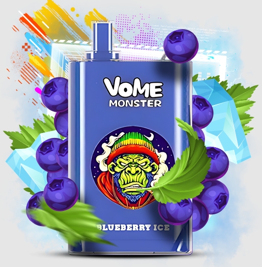 De Ultieme Verfrissing: Ontdek de Fumot Vome Monster 10000 Puffs met Bosbessen Ijs Sensatie!
