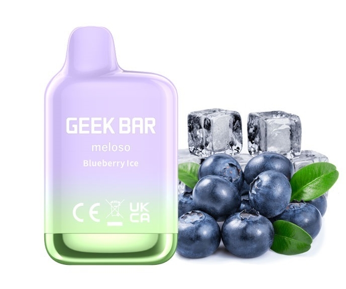 Geek Bar Meloso Mini 600 Vape - Bosbessen IJs: Een Frisse Revolutie in de Nederlandse Vape-Wereld