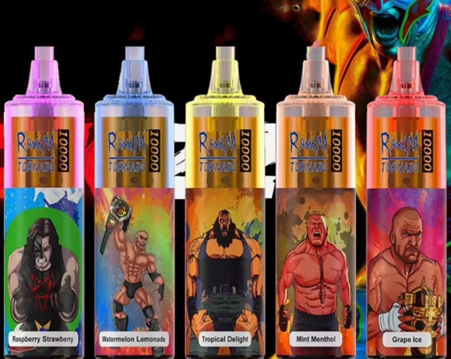 Ontdek de RandM Tornado 10000 Puffs Vape Apparaat - Bosbes Zure Framboos: Een Smaakvolle Revolutie
