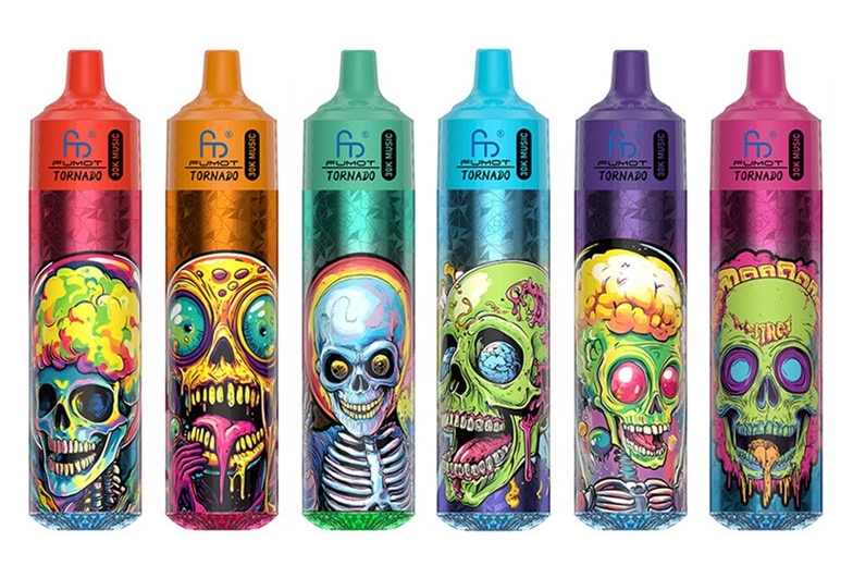 Fumot Tornado 30000 Puffs Music Vape - Aardbei Banaan: De Perfecte Mix van Smaak, Duurzaamheid en Innovatie