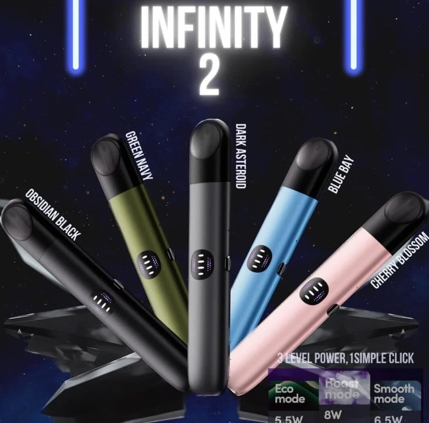 De RELX Infinity 2 in Obsidiaan Zwart: Jouw Stijlvolle & Intuïtieve Vape Metgezel voor 2025